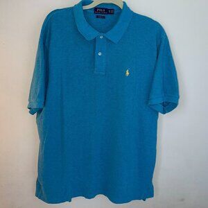 Polo Ralph Lauren polo, short sleeve shirt teal/blue Size XL